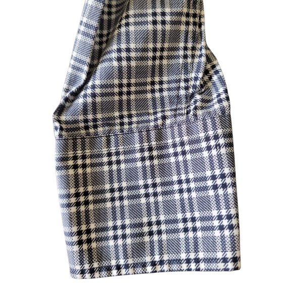 Roda Men's Black and White Plaid Dress Shirt Cotton Size 15 3/4 40 New - Picture 3 of 5